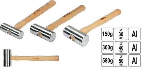 Tlg set ausbeulhammer 40 - tlg, 30