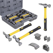 7-Tlg. Blechhämmer Hammerset